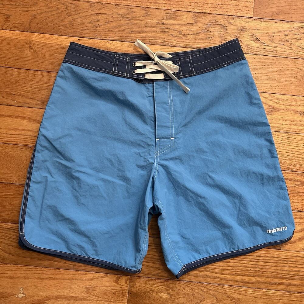 Finisterre Drawstring Swim Trunks Board Shorts 7” 30